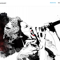 MI PROYECTO_ www.sbethancourt.com (Un lugar donde subir mis trabajos.). Un progetto di Graphic design e Illustrazione tradizionale di Sergio Bethancourt - 08.06.2020