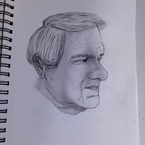 Mi Proyecto del curso: Cuaderno de retratos en acuarela. Traditional illustration, and Watercolor Painting project by Mariel G M. Argüero - 06.11.2020