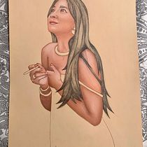 Mi Proyecto del curso: Ilustración con pastel y lápices de colores. Un progetto di Disegno di ritratti di edupier - 01.06.2020