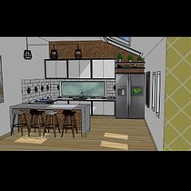 Mi Proyecto del curso: Iniciación al diseño de interiores- Giglioli Camila. Een project van Interieurontwerp van Camila Giglioli - 10.06.2020