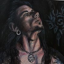 Mi Proyecto del curso: Retrato creativo en claroscuro con lápiz. Un projet de Dessin au cra , et on de Jessica Artista Plastica - 10.06.2020