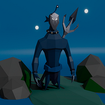 Mi Proyecto del curso: Modelado de personajes low poly para videojuegos  Ein Projekt aus dem Bereich 3D, Design von Figuren und Design von 3-D-Figuren von Yare - 10.06.2020
