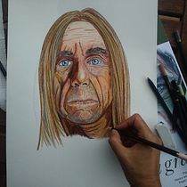 Mi Proyecto del curso:  Retrato realista con lápices de colores. Pencil Drawing, and Portrait Drawing project by Natalia Gondal - 06.10.2020