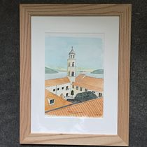 My project in Architectural Sketching with Watercolor and Ink course - Dubrovnik. Watercolor Painting project by colin.hookham - 06.10.2020