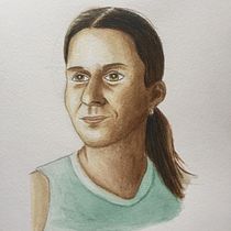 Mi Proyecto del curso: Cuaderno de retratos en acuarela. Portrait Drawing, and Watercolor Painting project by Esteban Boza - 06.10.2020