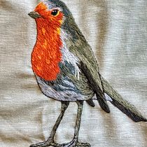 My project in Painting with Thread: Textile Illustration Techniques course. Criatividade, e Bordado projeto de Amy Robertson - 10.06.2020
