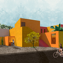 Mi Proyecto del curso: Representación gráfica de proyectos arquitectónicos. Architecture, Collage, and Architectural Illustration project by Andrea Contreras - 06.11.2020