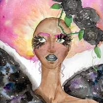 Meu projeto do curso: Técnicas modernas de aquarela. Traditional illustration, Ink Illustration, and Watercolor Painting project by Vanessa Teixeira - 06.11.2020