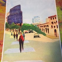 Mi Proyecto del curso: Paisajes urbanos en acuarela . % Alex Ardila Gracia tarafından hazırlanan Sulubo, Ve a Resim projesi - 06.21.2020