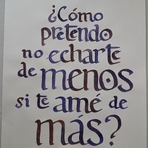 Mi Proyecto del curso: Introducción a la caligrafía fundacional. Projekt z dziedziny  Kaligrafia użytkownika Karla Guadalupe Partida Velarde - 11.06.2020