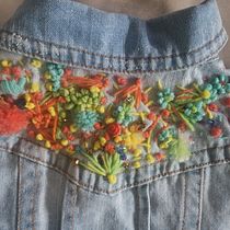 Mi Proyecto del curso: Bordado y personalización de accesorios . Embroider project by Natalia Santacruz - 06.11.2020