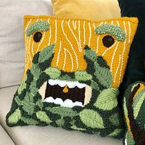 My project in Punch Needle XL Embroidery course. Bordado projeto de Andrea S - 11.06.2020