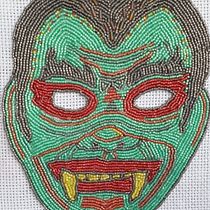 My project in Beaded Embroidery Portraits course. Een project van Craft y Borduurwerk van Claire Houston - 15.05.2020