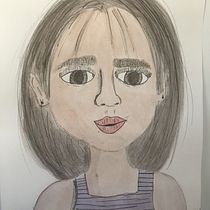 Mi Proyecto del curso: Cuaderno de retratos en acuarela by Meredith. Creativit project by Meredith Johana Flores Balbuena - 06.11.2020