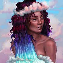 My project in Digital Fantasy Portraits with Photoshop course. Digital Illustration, and Traditional illustration project by Kasey - 06.11.2020