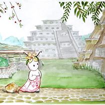 Vainilla en el Tajín. Ilustração tradicional, e Pintura em aquarela projeto de brenda_gaspar - 12.06.2020