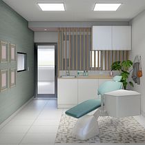 Mi Proyecto del curso: Diseño de interiores para CONSULTORIO DENTAL. Un projet de Architecture de akarina.morales - 13.06.2020