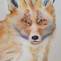 My project in Experimental Watercolor Techniques for Beginners course. Watercolor Painting project by vickyb512 - 06.25.2020