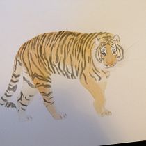 Mi Proyecto del curso: Técnicas experimentales de acuarela para principiantes . Watercolor Painting project by Tania Lema - 06.12.2020