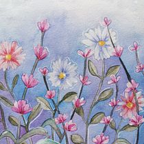 My project in Negative Watercolor Painting for Botanical Illustration course Ein Projekt aus dem Bereich Aquarellmalerei von nicol_saha - 12.06.2020