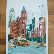 Meu projeto do curso: Paisagens urbanas em aquarela. Projekt z dziedziny  Sztuki piękne i Malowanie akwarelą użytkownika eros_viggiano - 12.06.2020