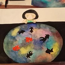 My project in Modern Watercolor Techniques course. Un progetto di Pittura ad acquerello di Mami Houlton - 13.06.2020