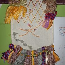 Mi Proyecto del curso: Creación de tapices bordados. Un projet de Artisanat, Broderie, Couture, Créativité, Créativité avec les enfants, Design de bijoux, St, lisme, Création de costumes, Estampe , et Art textile de Mariela Salgado Carrasco - 13.06.2020
