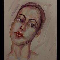 Mi Proyecto del curso: Retrato artístico en acuarela. Drawing project by Luis Ernesto Pérez Ramírez - 06.21.2020
