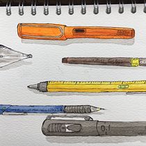 My project in The Art of Sketching: Transform Your Doodles into Art course. Traditional illustration project by Lloyd Davies - 06.13.2020