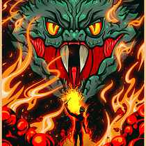 Mi Proyecto del curso: Ilustración vectorial: más volumen y rock and roll. Projekt z dziedziny  Projektowanie plakatów i Projektowanie graficzne użytkownika Noé Reboreda - 05.09.2020