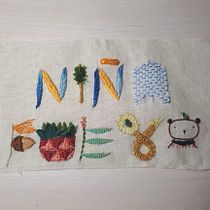 My project in Introduction to Raised Embroidery course. Projekt z dziedziny  Haft użytkownika giuliacavallaro6 - 13.06.2020