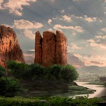 Mi Proyecto del curso: Matte Painting: creando mundos fotorrealistas. Sketching, Artistic Drawing, Digital Drawing, and Digital Illustration project by Alberto Ribera - 06.13.2020