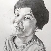 Meu projeto: Grafite Realista. Desenho a lápis, Desenho de retrato, e Desenho realista projeto de Bruno Coltro Ferrari - 14.06.2020