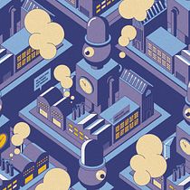 The fear factory. Un projet de Design graphique et Illustration traditionnelle de Lali Cabrera Canzani - 14.06.2020