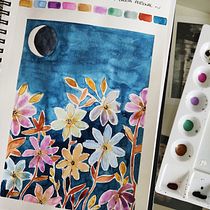 Mi Proyecto del curso: Creación de paletas de color con acuarela. Watercolor Painting project by Manme Romero - 07.08.2020