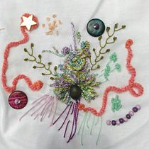 Mi Proyecto del curso: Bordado y personalización de accesorios . Embroider project by Nadia Mah - 07.30.2020