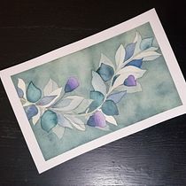 Mi Proyecto del curso: Técnicas de acuarela en negativo para ilustración botánica Ein Projekt aus dem Bereich Botanische Illustration und Aquarellmalerei von María Florencia Socías - 14.06.2020