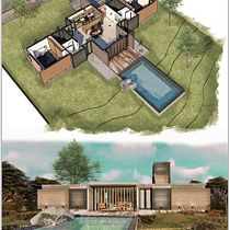 Mi Proyecto del curso: Ilustración digital de proyectos arquitectónicos. 3D project by Lucia Tre - 06.15.2020