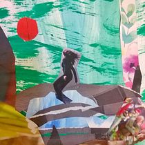Mundo de sirenas. Collage project by Rossana Favero-Karunaratna - 06.15.2020