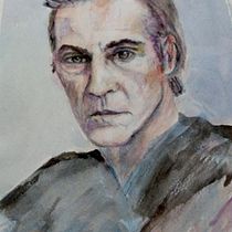 My project in Artistic Portrait with Watercolors course. Watercolor Painting project by amattei63 - 06.15.2020