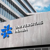 University of INABA Logo Design. Un projet de Br, ing et identité, Collage, Illustration numérique et Illustration traditionnelle de febyrizaldi - 17.06.2020