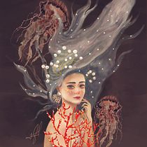 My project in Digital Fantasy Portraits with Photoshop course. Traditional illustration project by isma.iqbal73 - 06.15.2020