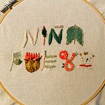 Mi Proyecto del curso: Introducción al bordado en relieve. Projekt z dziedziny Projektowanie graficzne użytkownika Catalina Escobar mejia - 14.06.2020