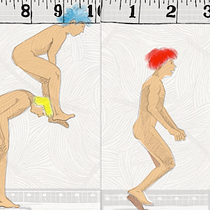 Muybridge rotoscopiado. Un progetto di Animazione 2D e Disegno anatomico di Maria Pages - 16.06.2020