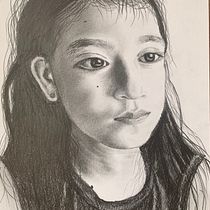 Mi Proyecto del curso: Retrato realista con lápiz de grafito. Desenho a lápis projeto de colegiorealsuizo - 16.06.2020