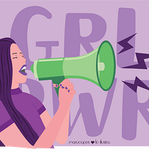 Mi Proyecto del curso: Ilustración vectorial con estilo / Inspiración en la "Lucha Feminista". Un proyecto de Ilustración tradicional de Maria Eugenia Copes - 18.06.2020