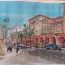 My project in Urban Landscapes in Watercolor course . % sylviefarez tarafından hazırlanan Sulubo, Ve a Resim projesi - 06.17.2020