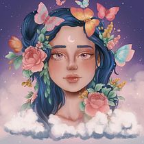 Mi Proyecto del curso: Retratos digitales de fantasía con Photoshop. Digital Drawing, Traditional illustration, and Digital Illustration project by Paola Carrera Ramírez - 06.17.2020