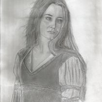 Mi Proyecto del curso: Retrato realista con lápiz de grafito. Desenho a lápis, Desenho artístico, Desenho de retrato, e Desenho realista projeto de Marcos Seoane - 17.06.2020