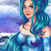 Meu projeto do curso: Retrato de personagens femininas com Procreate. Digital Illustration project by Viviane Machado - 07.16.2020